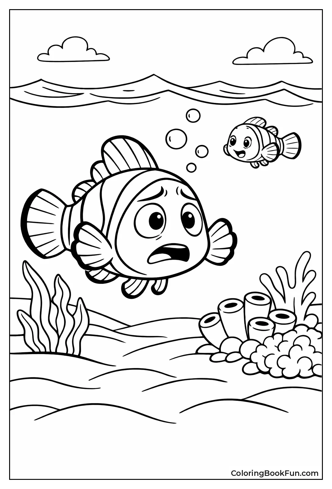 Marlin Looks Worried