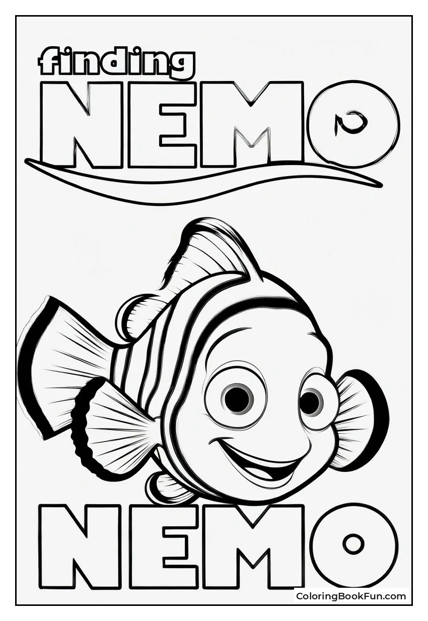 Nemo Smiles with Lucky Fin