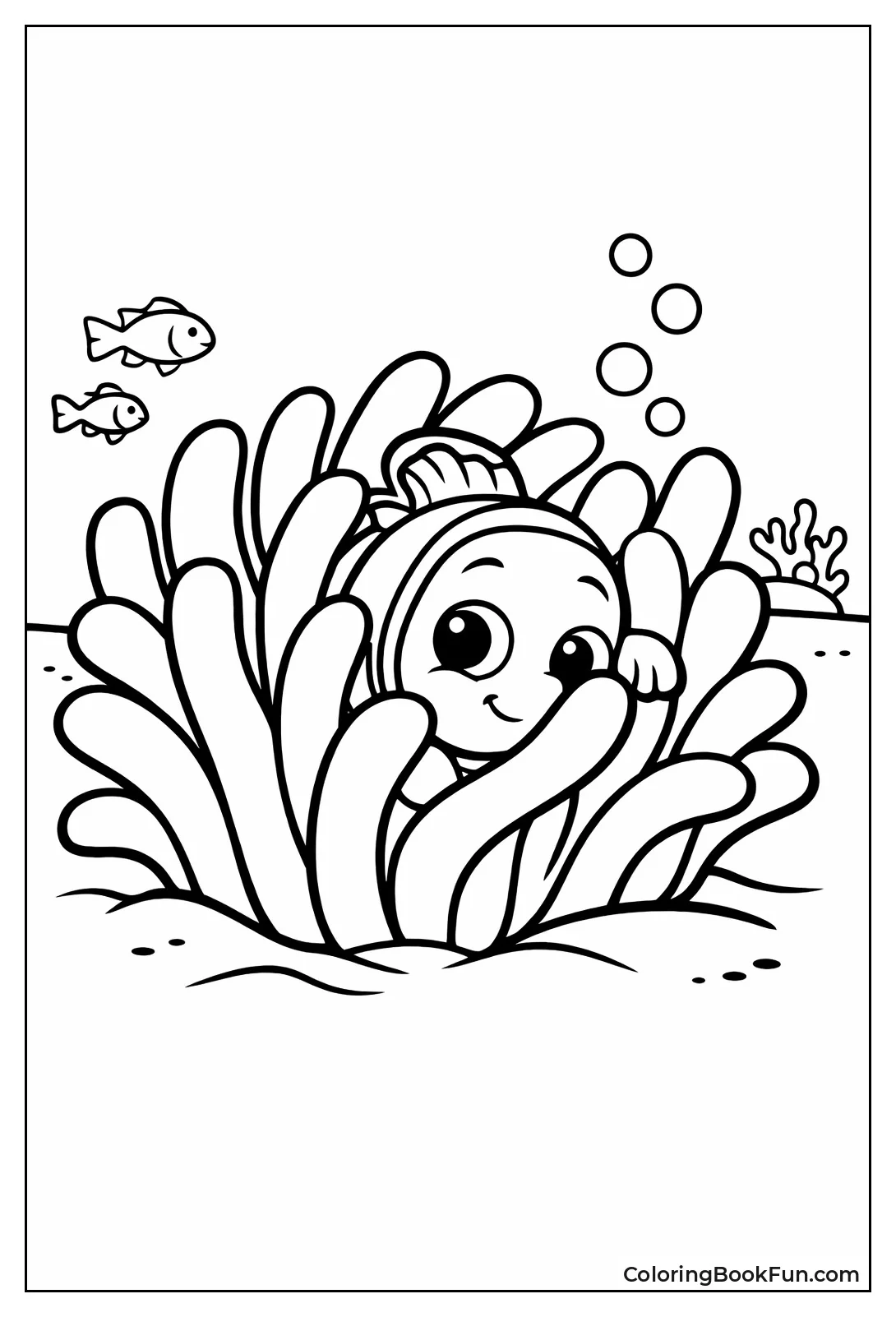 Nemo Peeks from Anemone