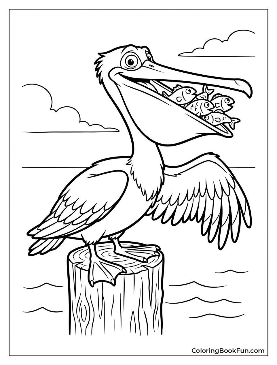 Nigel Holds Fish Beak