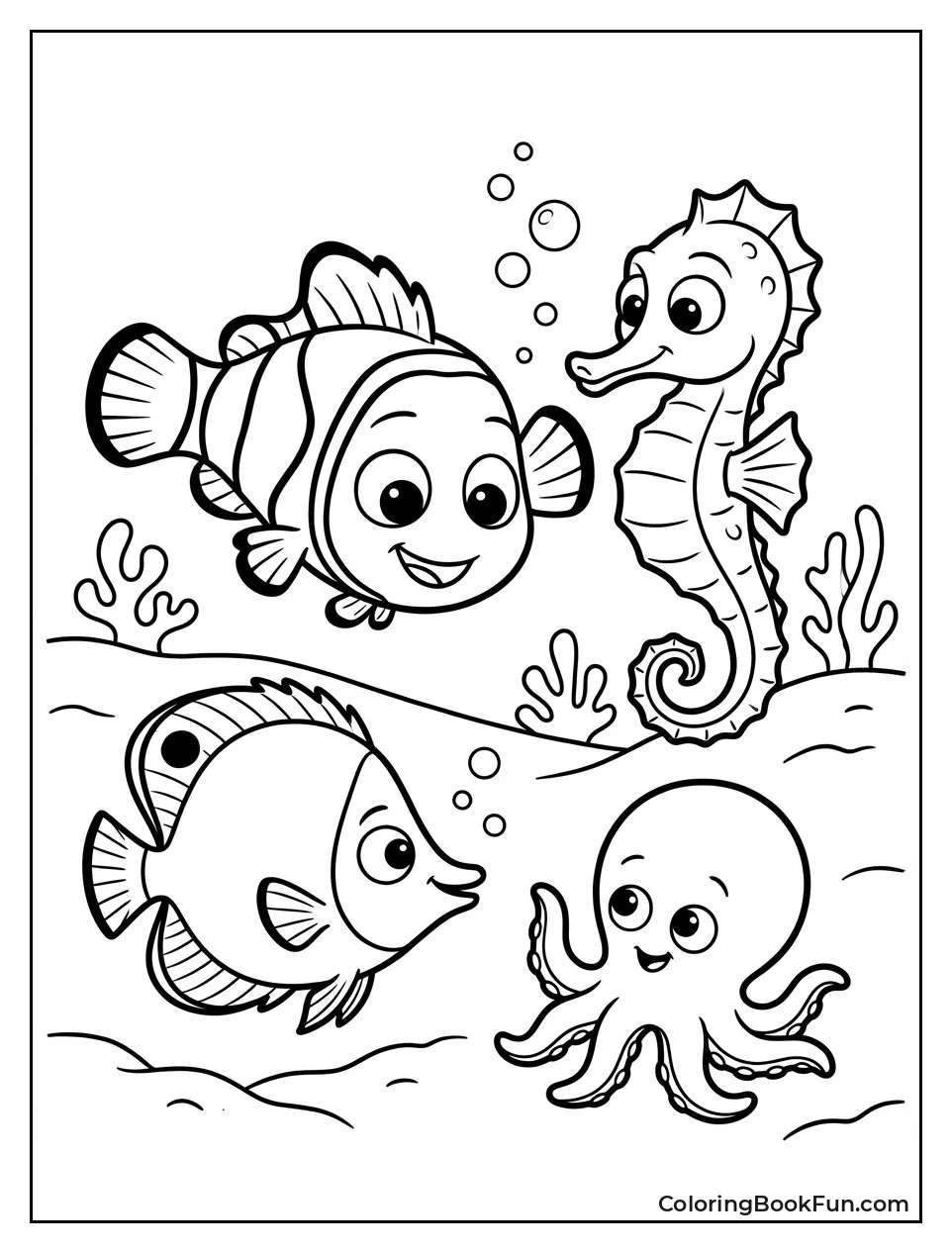 Friends Play in Sand