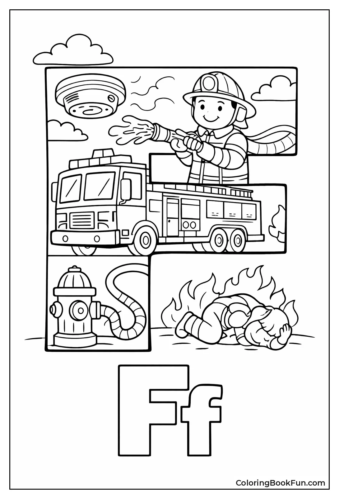 F Filled with Fire Gear