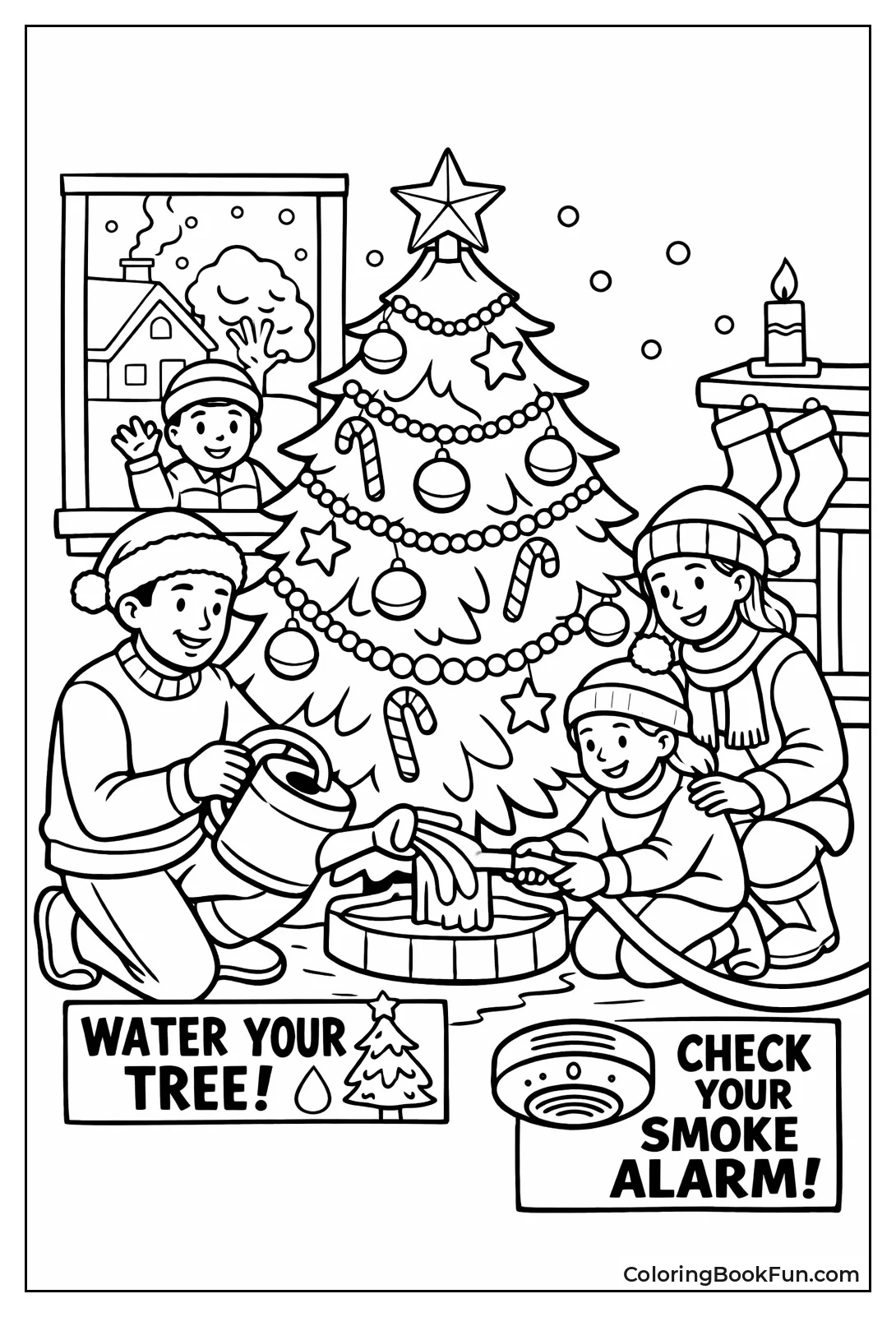 Family Waters Christmas Tree