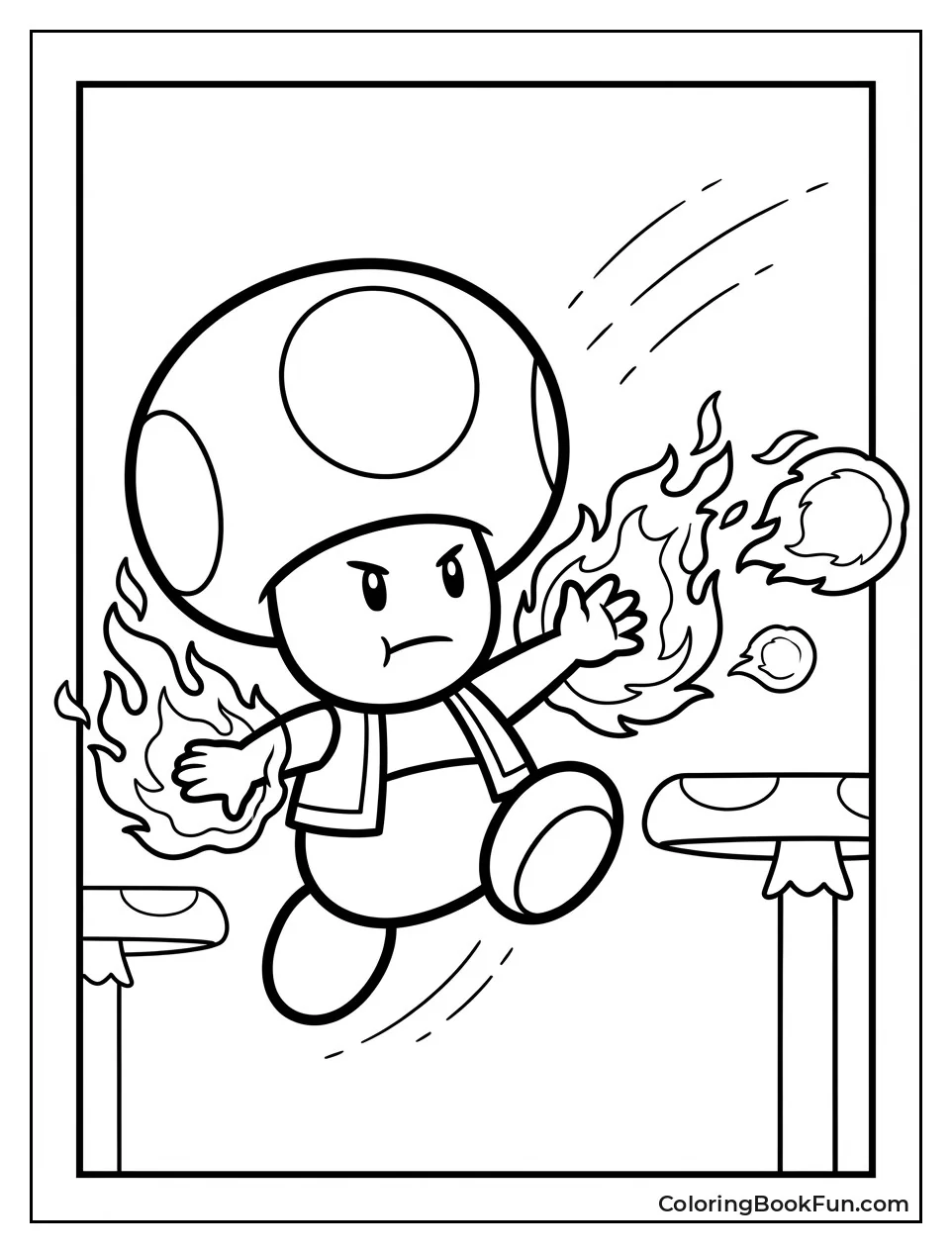 Fire Toad Throws Flames