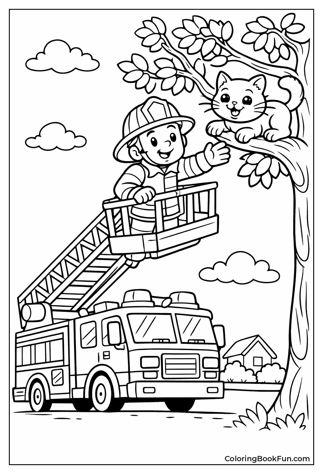 Rescuing Cat from Tree