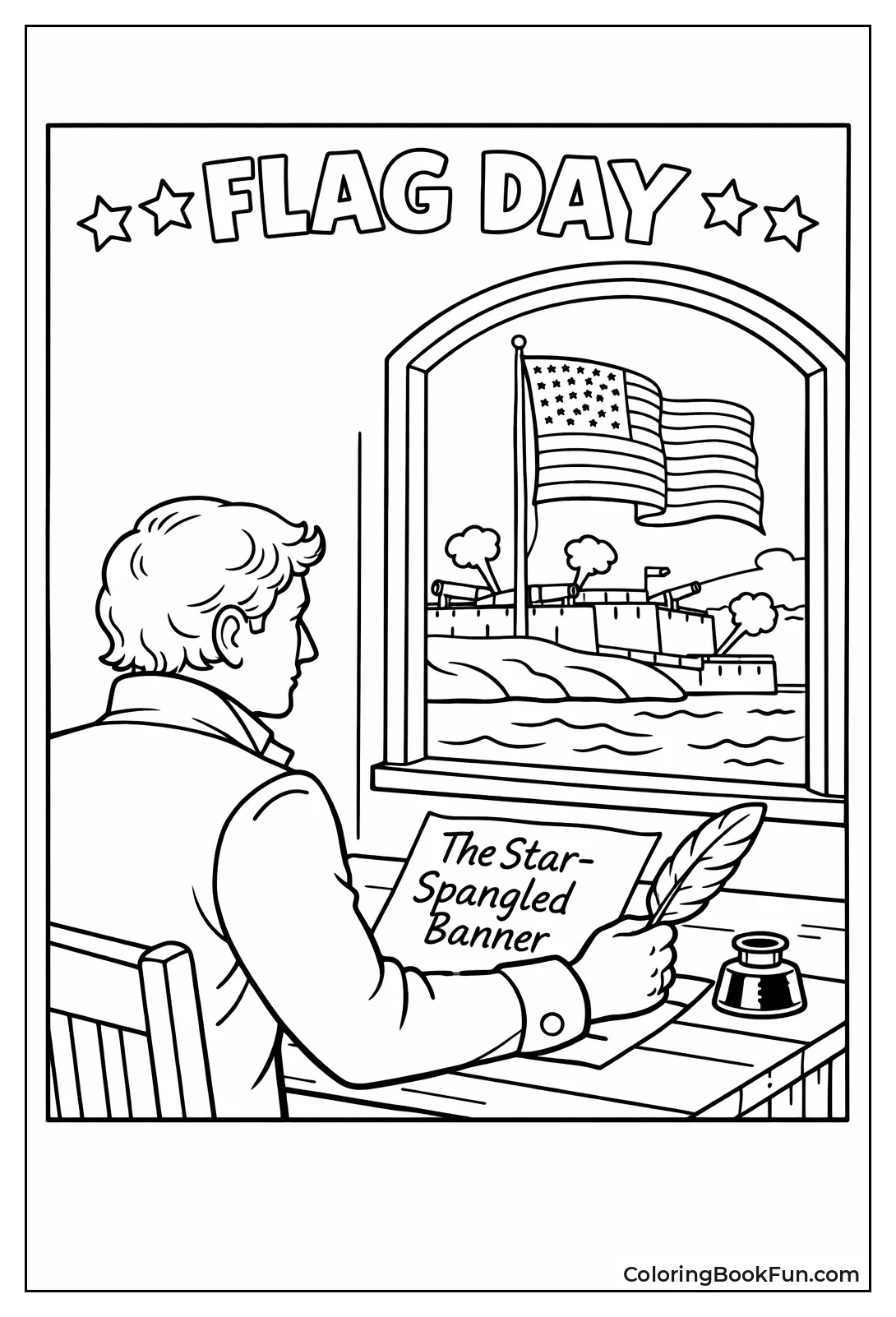 Key Writes Star-Spangled Banner