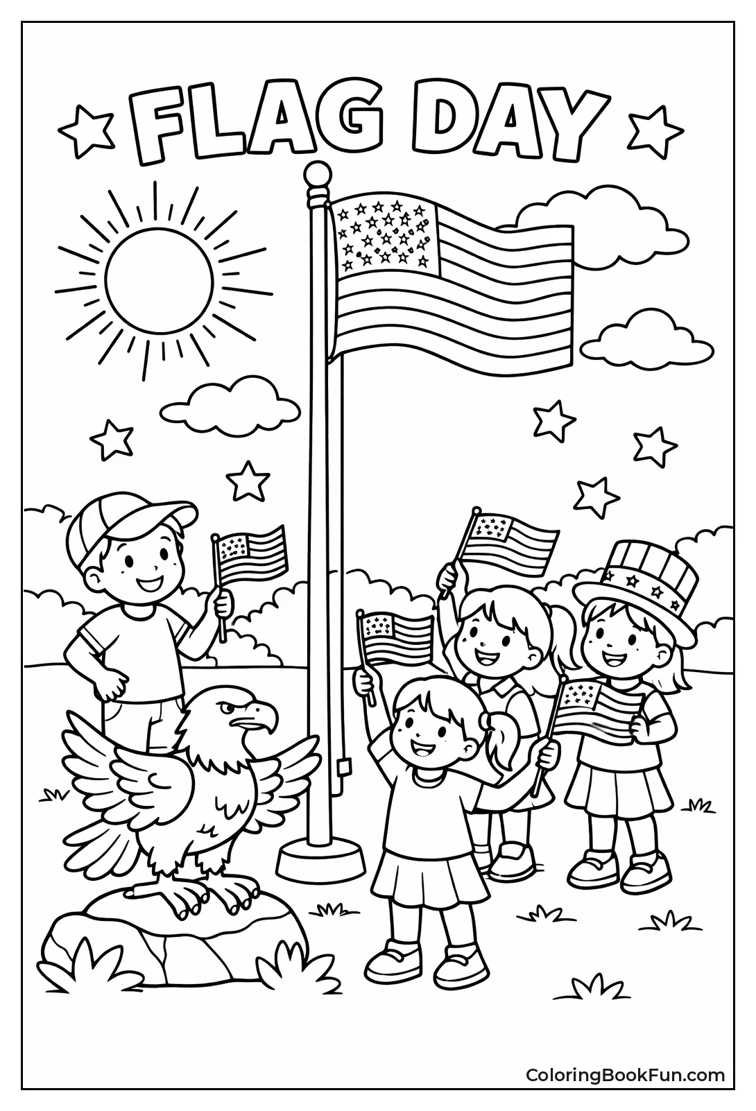 Park Group Waves Flags