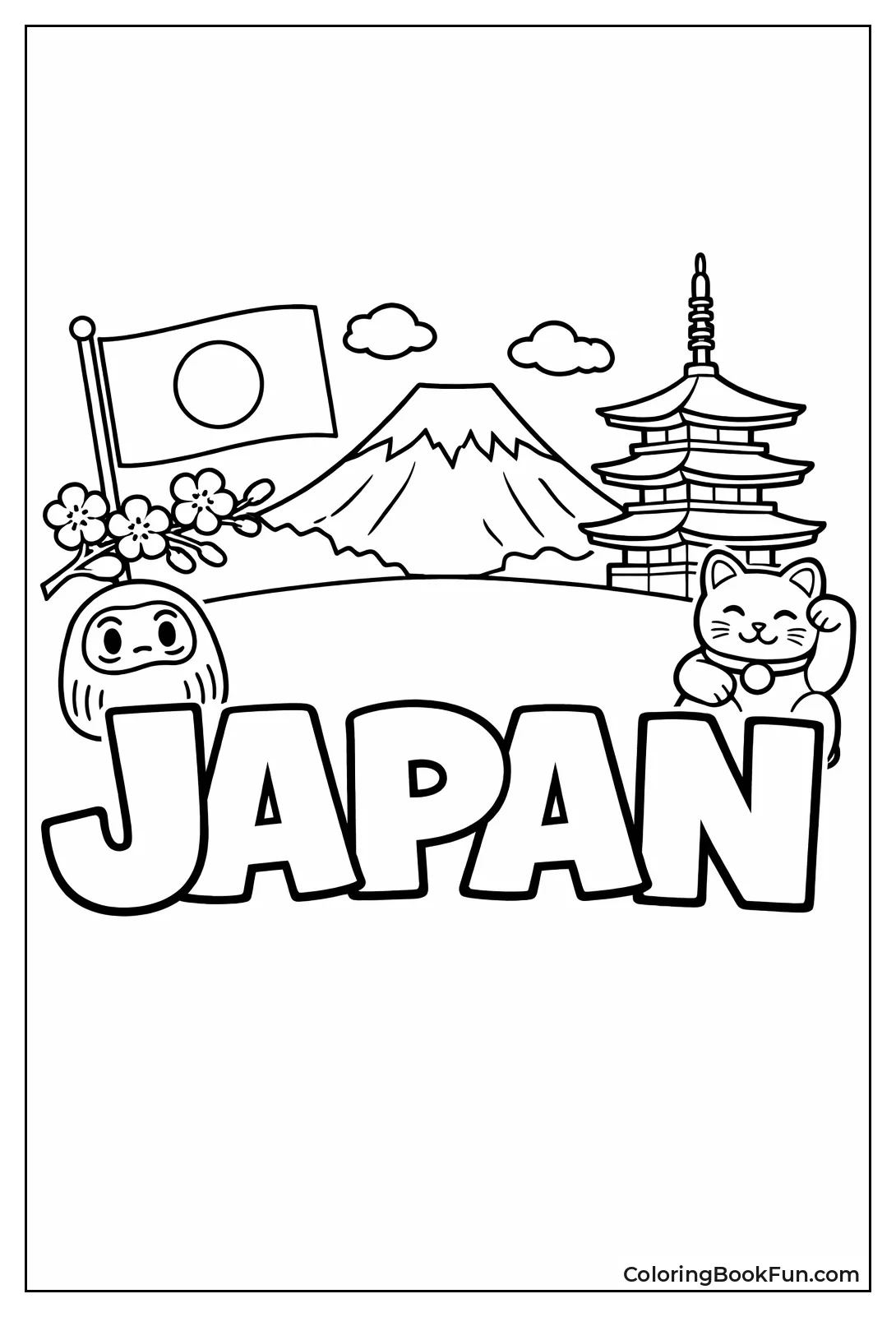 Japan Bubble Letters