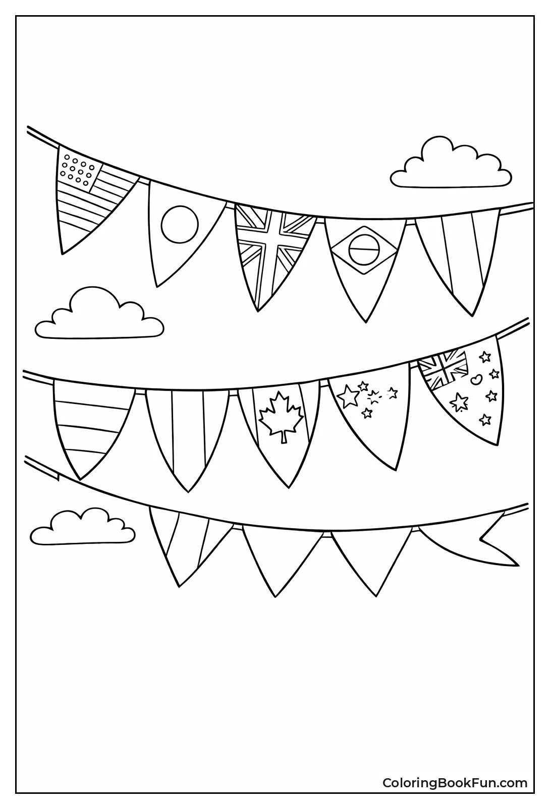 Bunting of World Flags