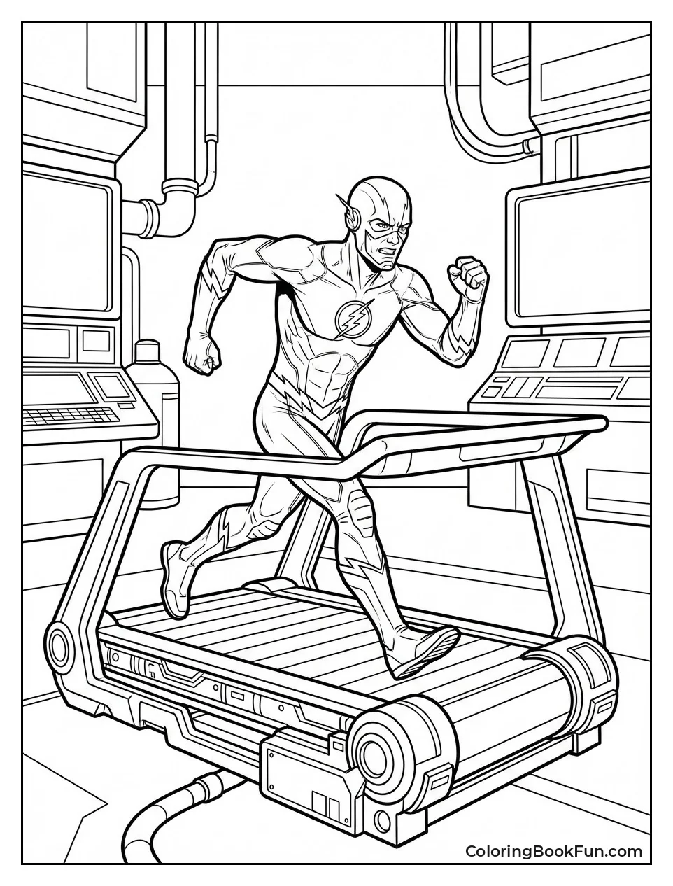 Barry on Cosmic Treadmill