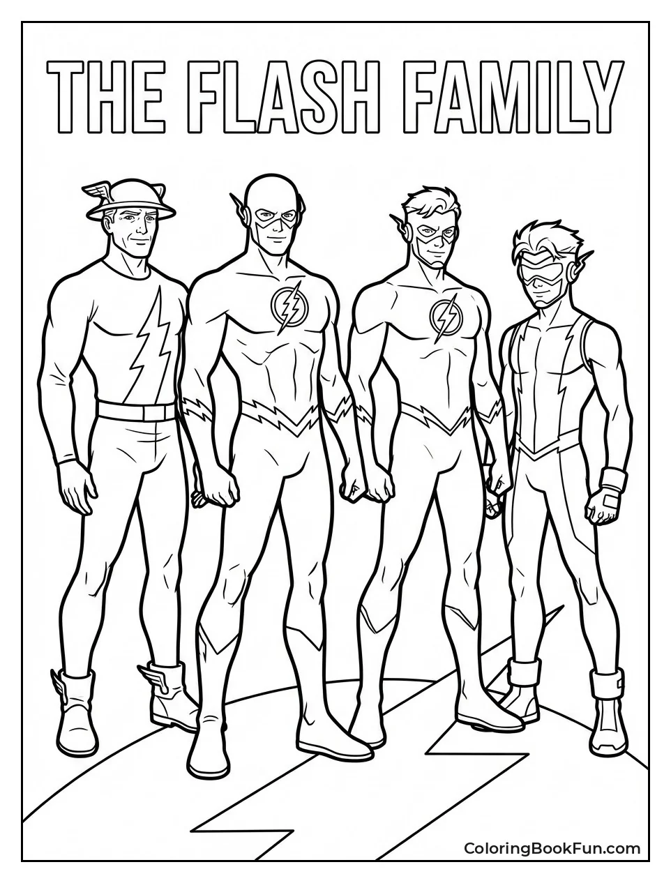 Flash Family Speedsters Lineup