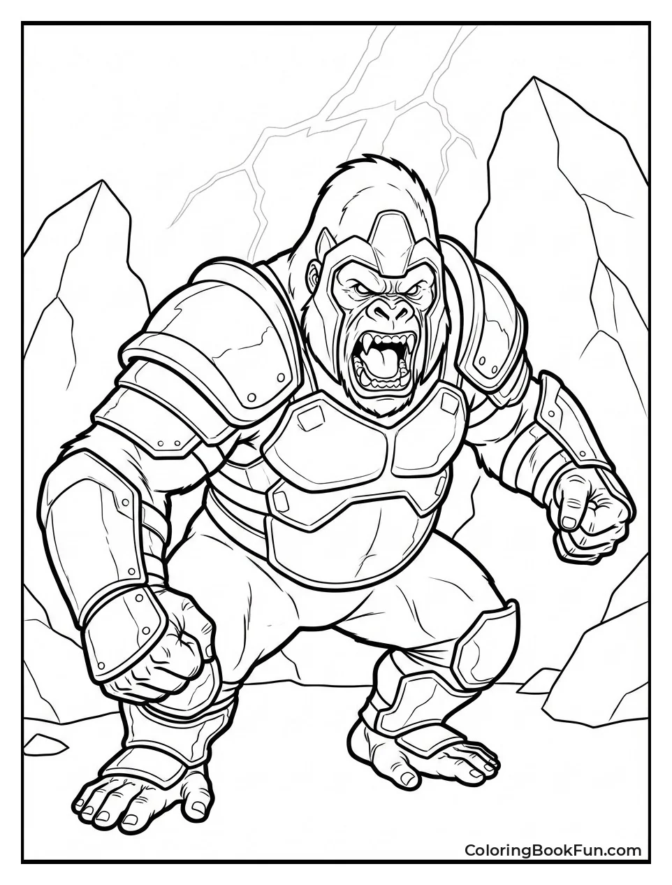 Gorilla Grodd in Golden Armor