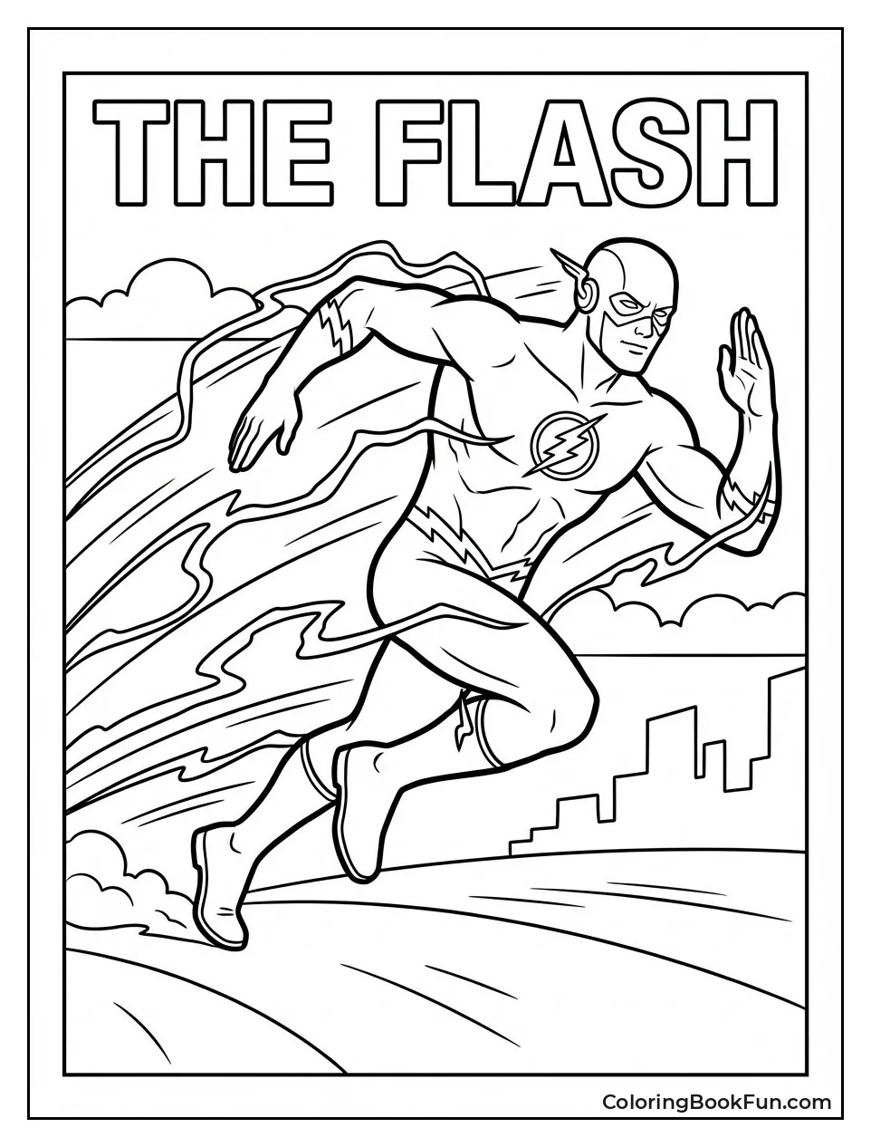 Flash Dashes with Lightning Trails