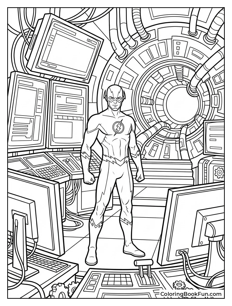 STAR Labs Control Room