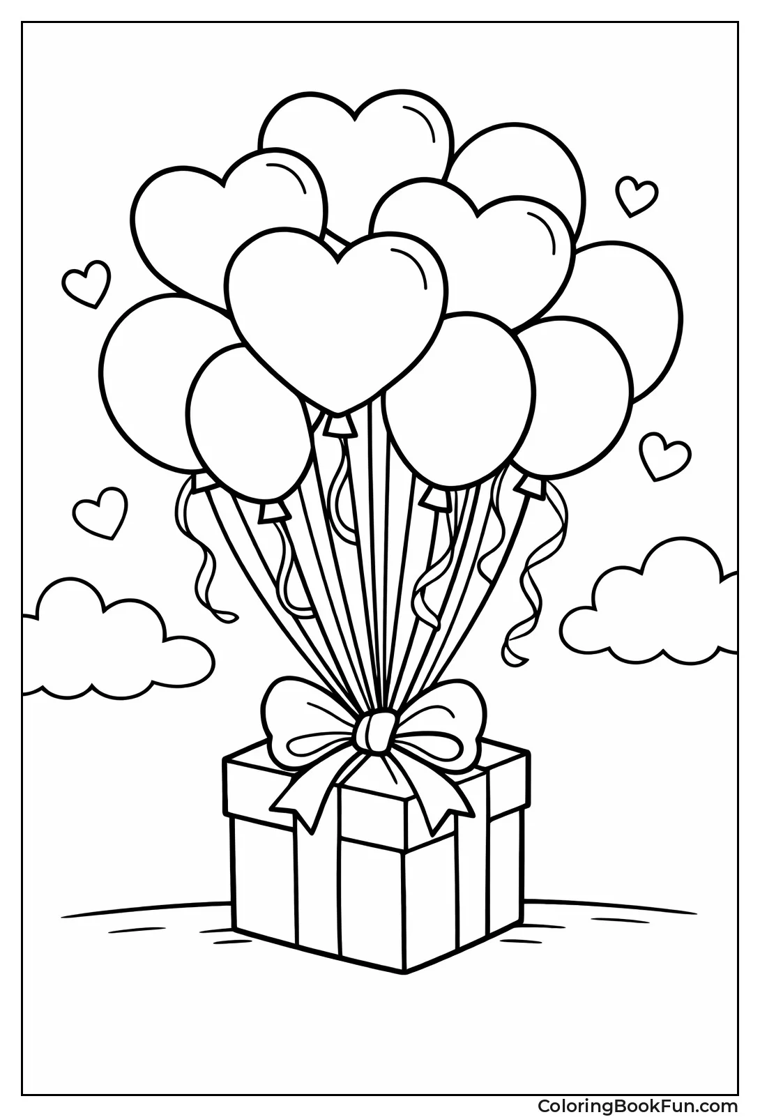 Floating Wedding Balloons