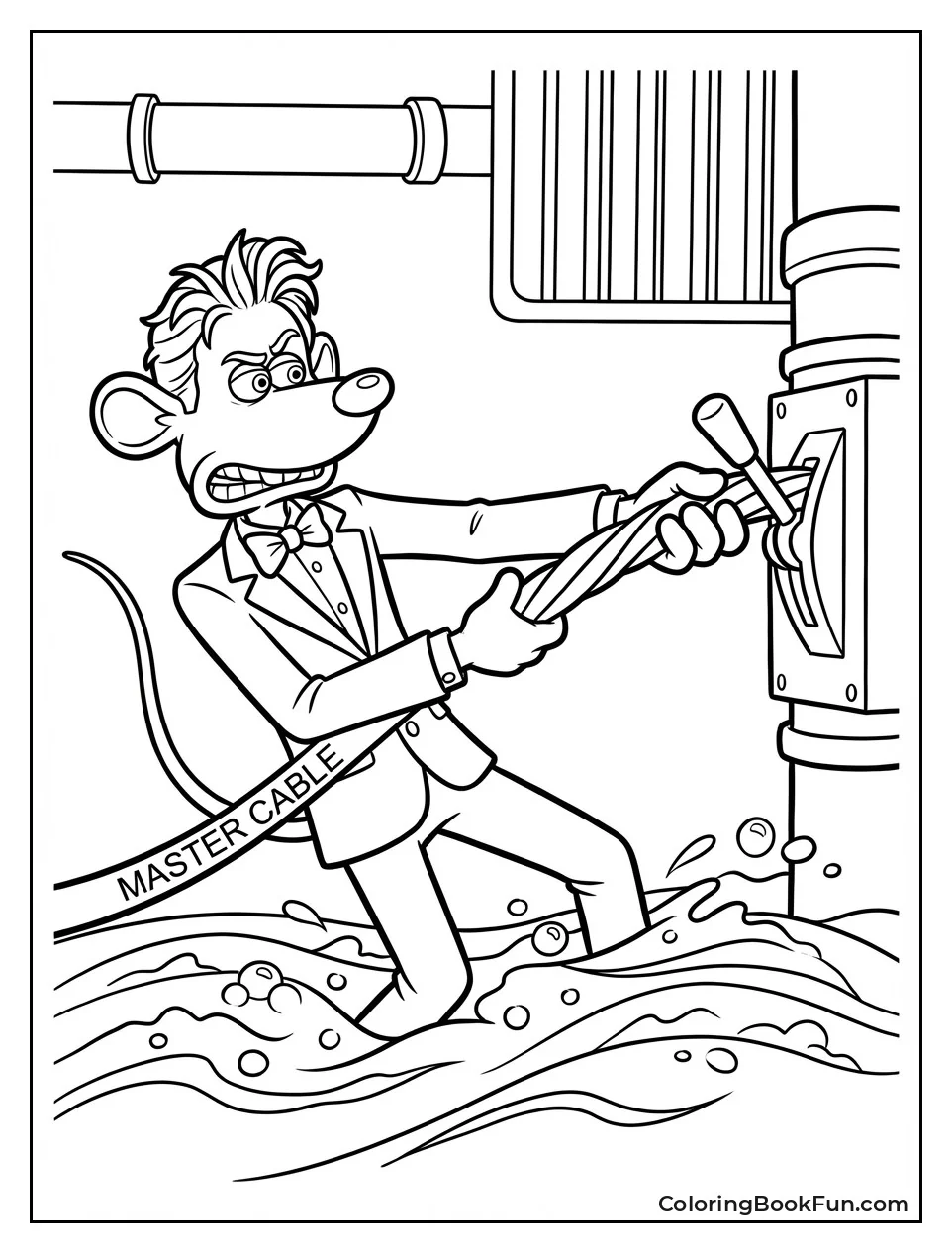 Roddy Pulls Master Cable