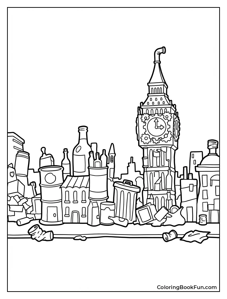 Ratropolis Trash Skyline