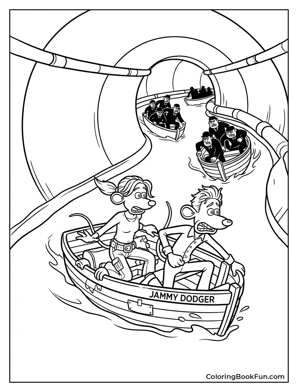 Jammy Dodger Sewer Chase