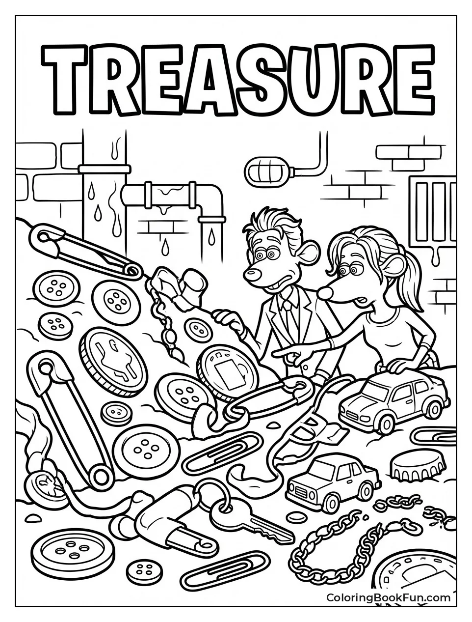 Shiny Sewer Treasures