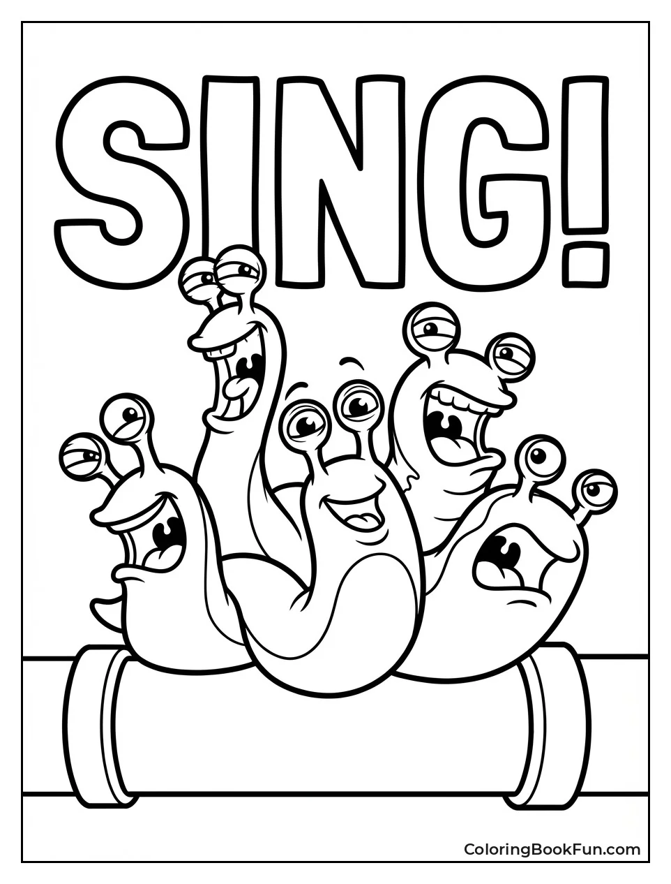 Slugs Sing with Faces