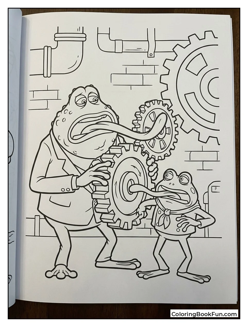 Tongues Stuck in Gears