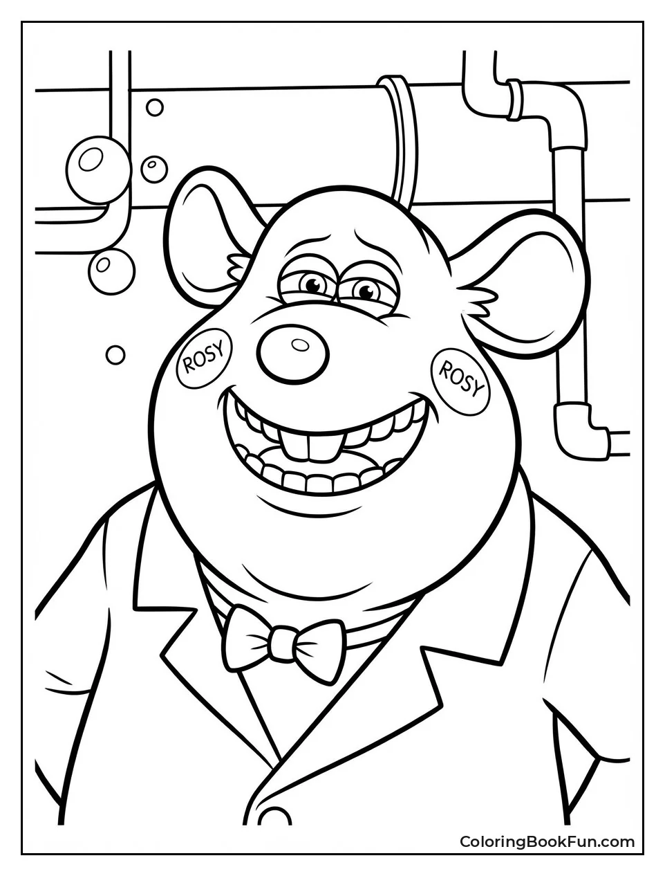 Grinning Whitey with Cheeks