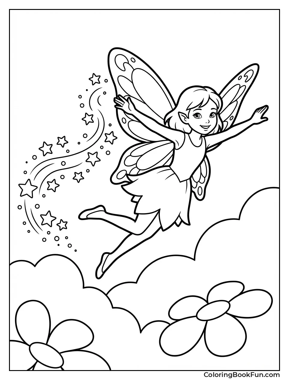 Fairy Flying with Pixie Dust