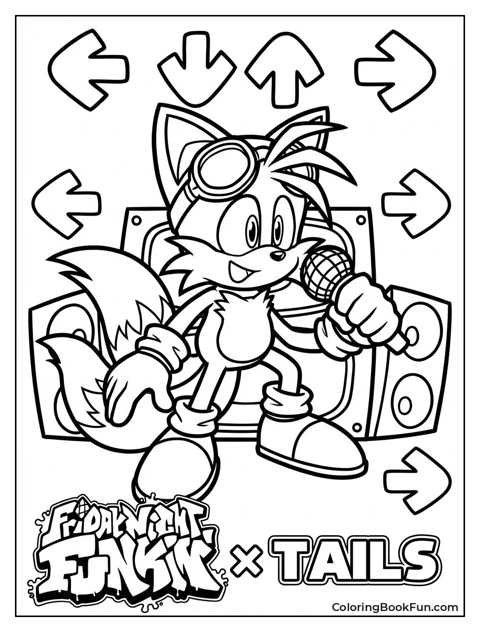 Tails Dances in Funkin Style