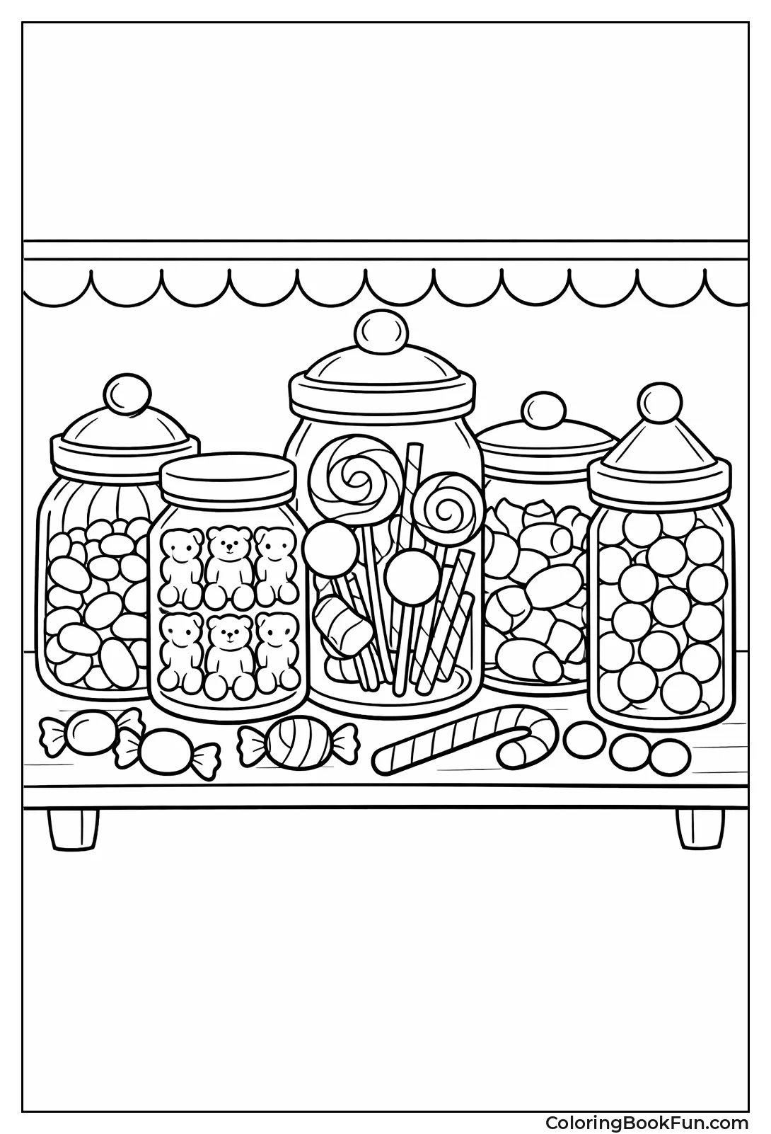 Candy Shop Jars