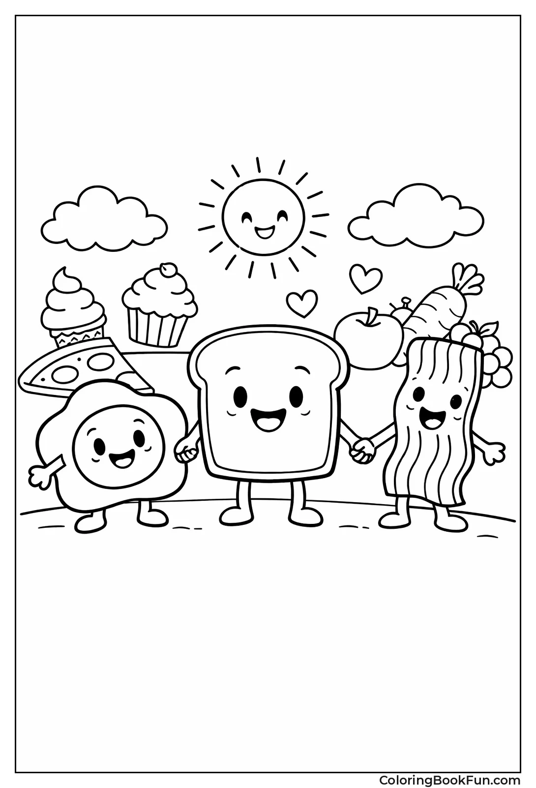 Kawaii Breakfast Buddies