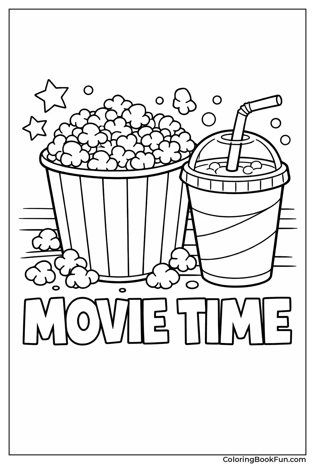 Spilling Popcorn Bucket