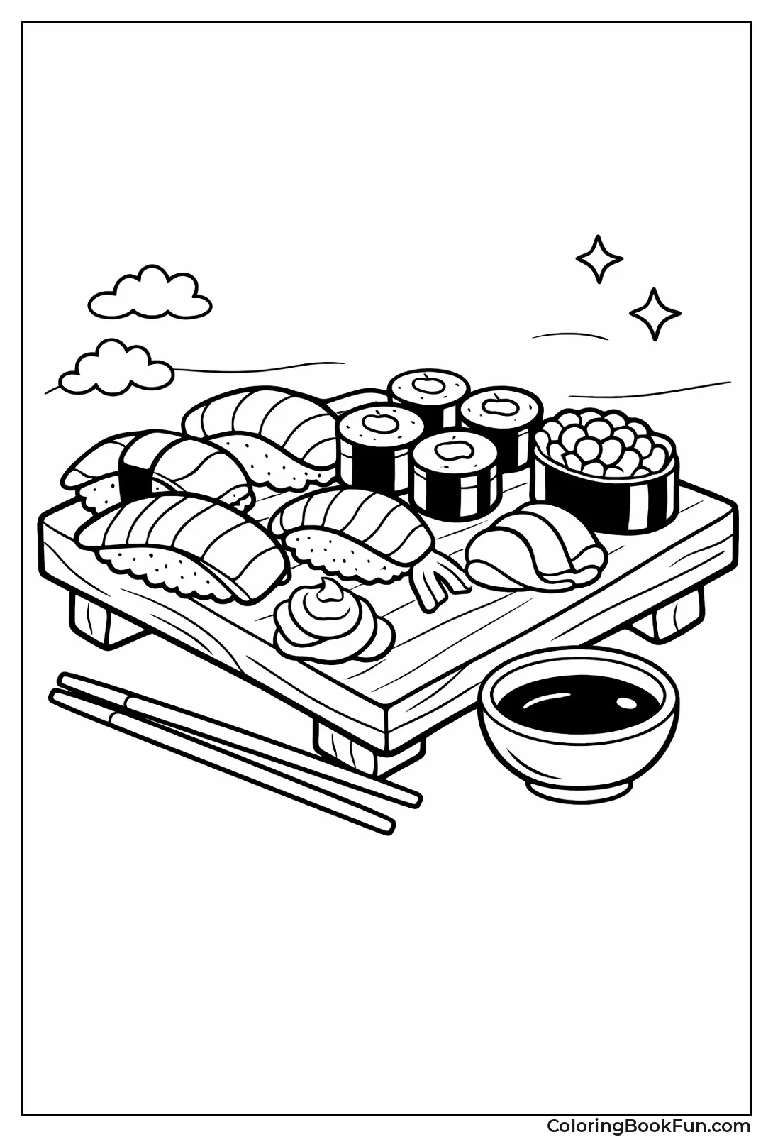 Sushi Platter Assortment