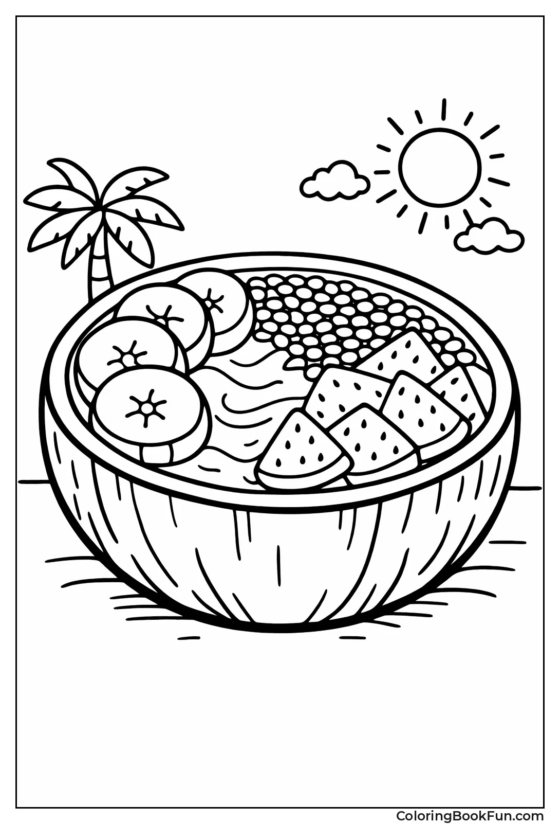 Tropical Smoothie Bowl