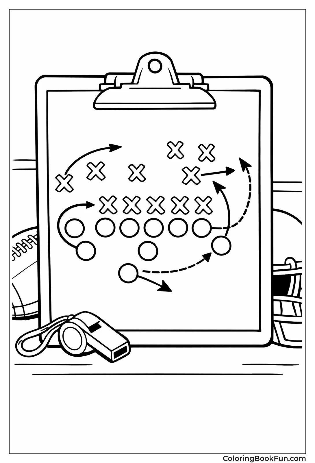 Play Diagram on Chalkboard