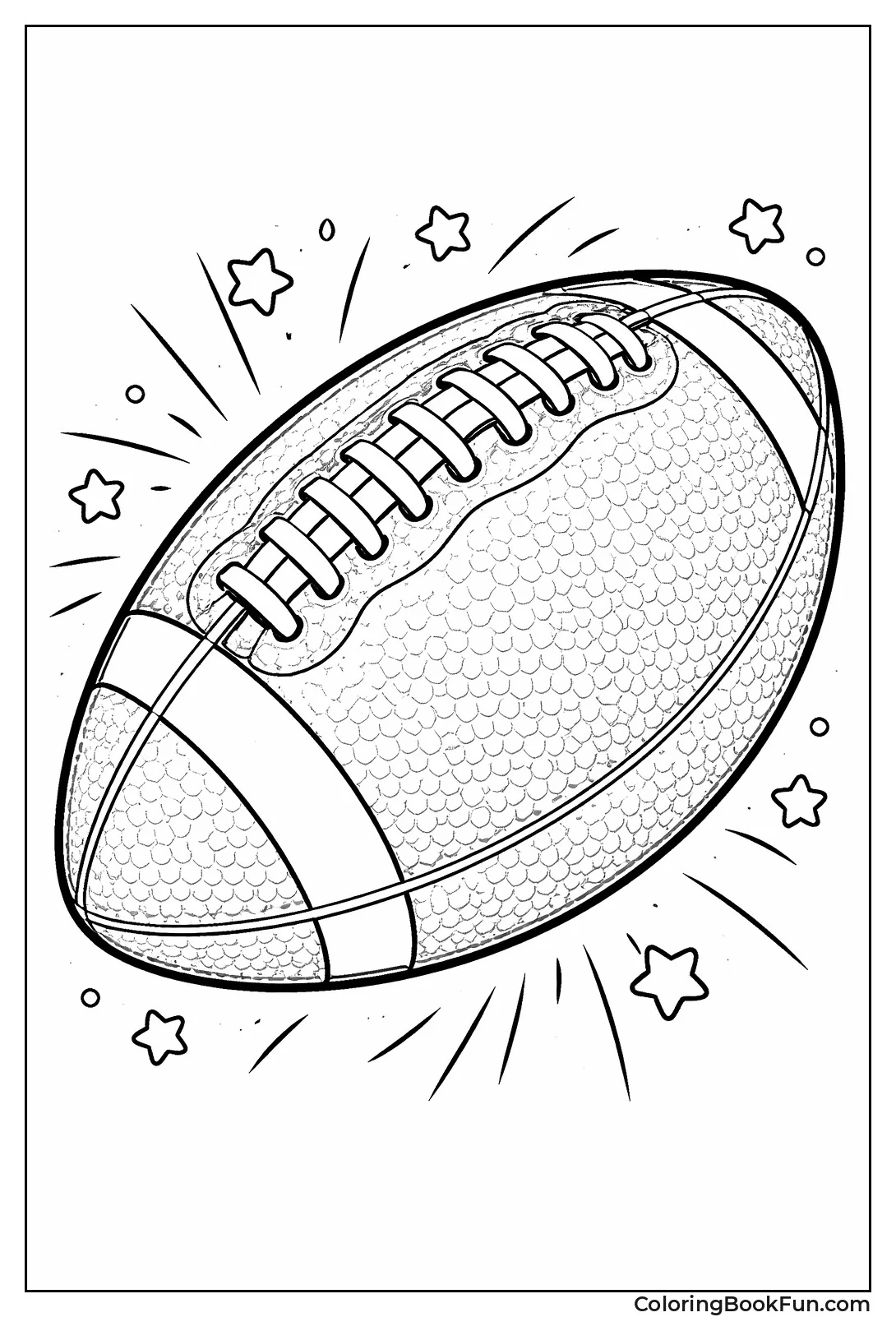 Football Shows Leather and Laces