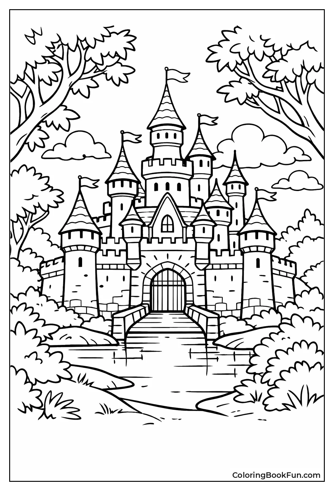 Hidden Forest Castle