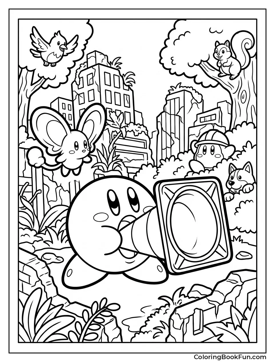 Kirby Explores Forgotten Land