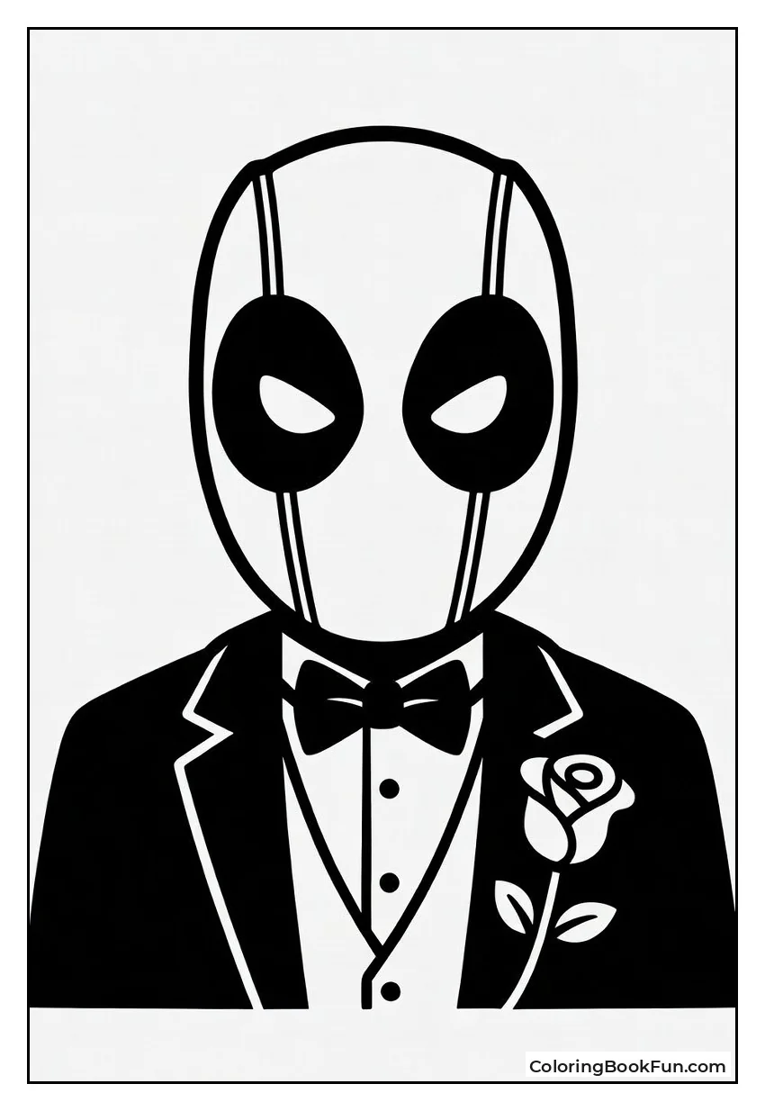Formal Tuxedo Deadpool