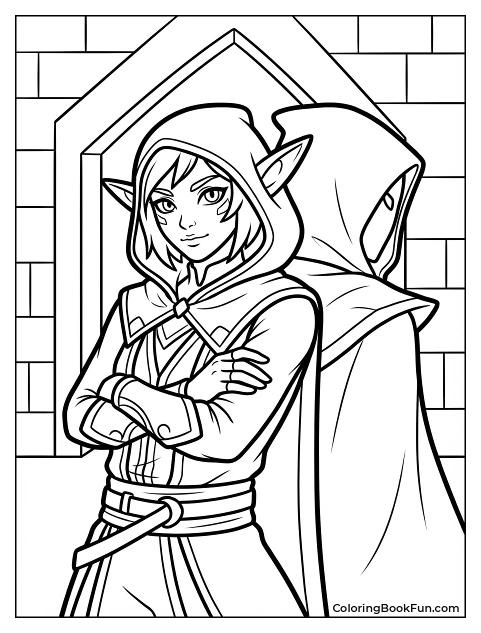 Bluudud Poses with Glowing Blue Skin