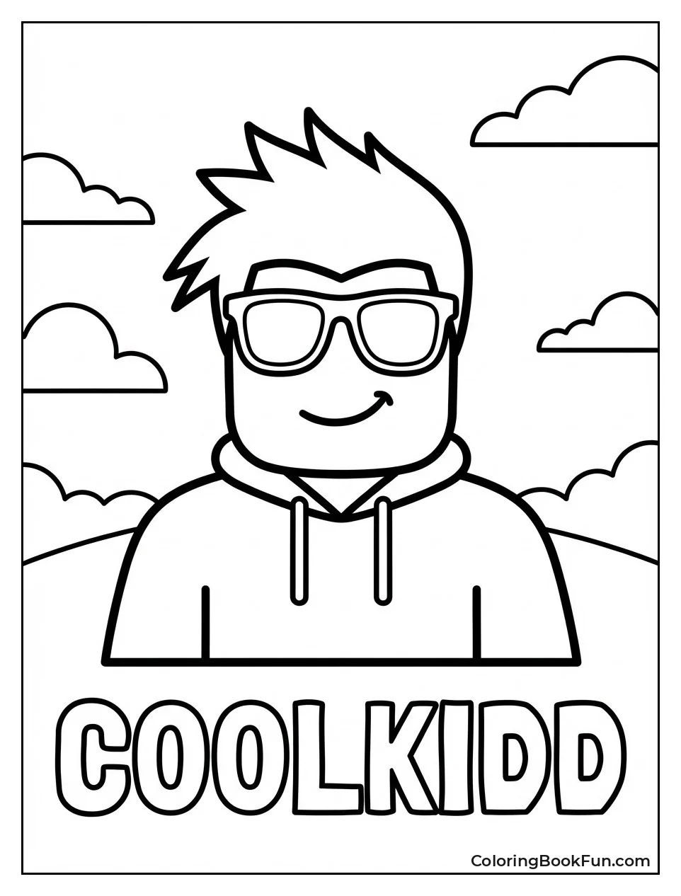 C00lkidd Smiles with Sunglasses