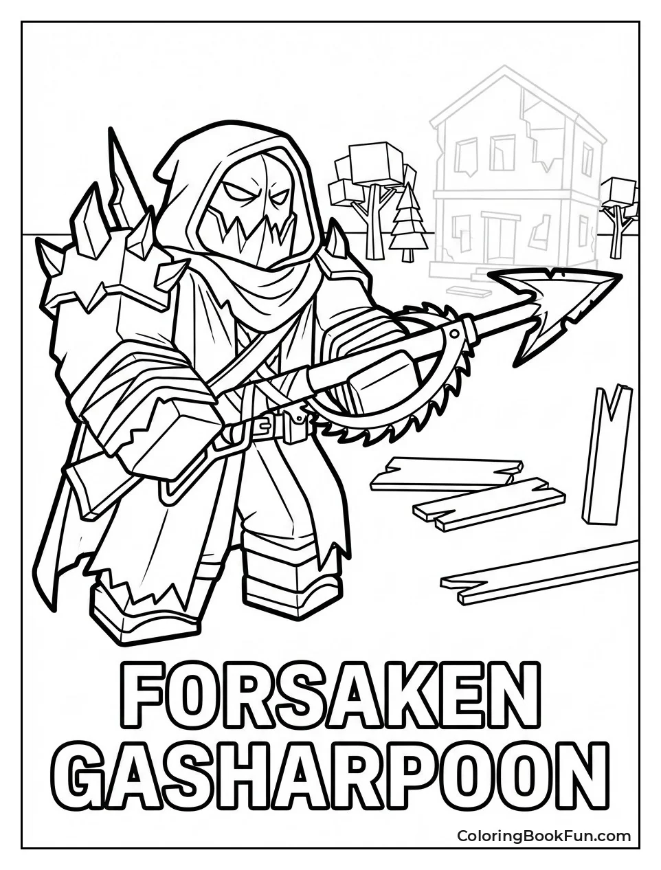 Gasharpoon Looms with Sharp Weapon Gear