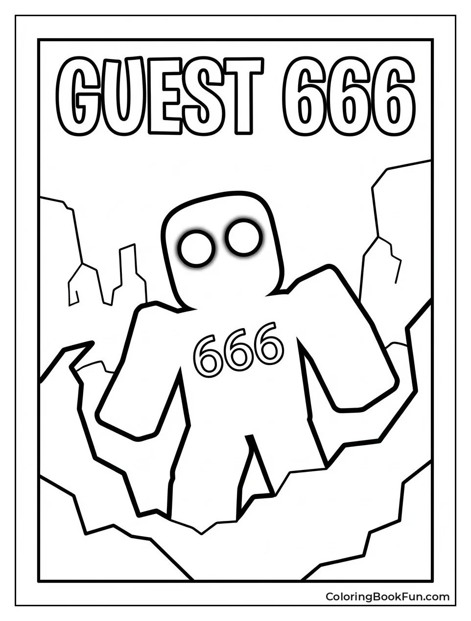 Guest 666 Hides in Shadows