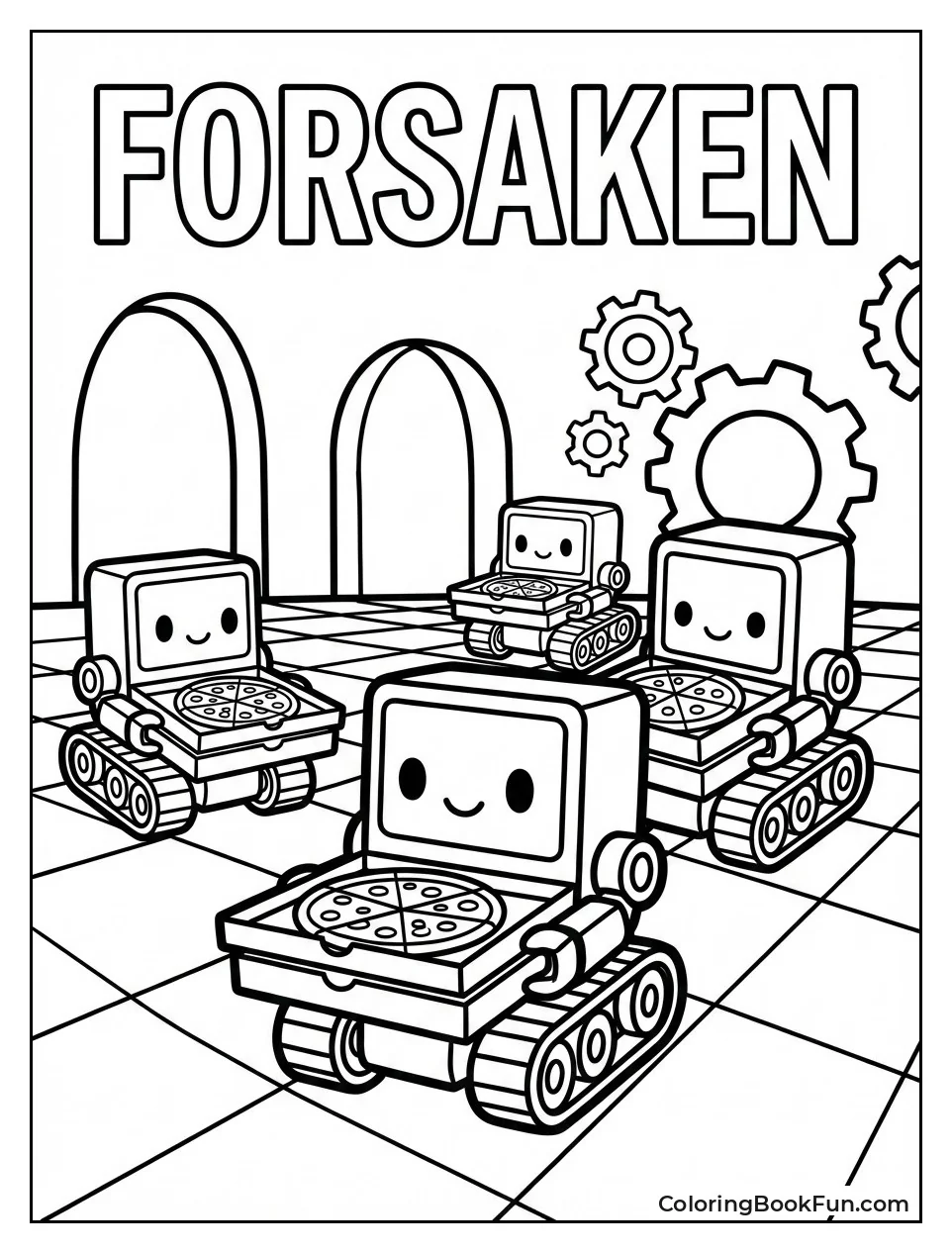 Pizza Bots Roll Around