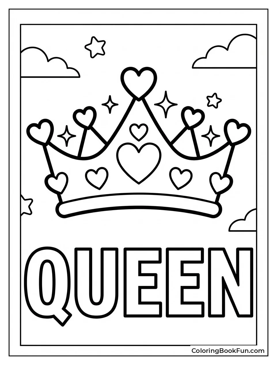 Pr3ttyPr1ncess Sparkly Heart Crown