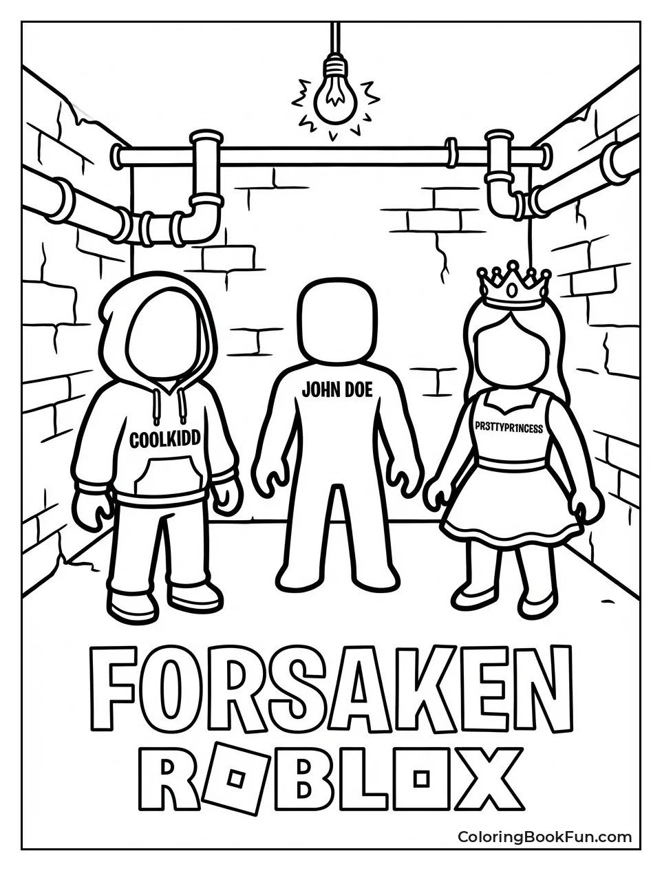 Basement Flickers with Light