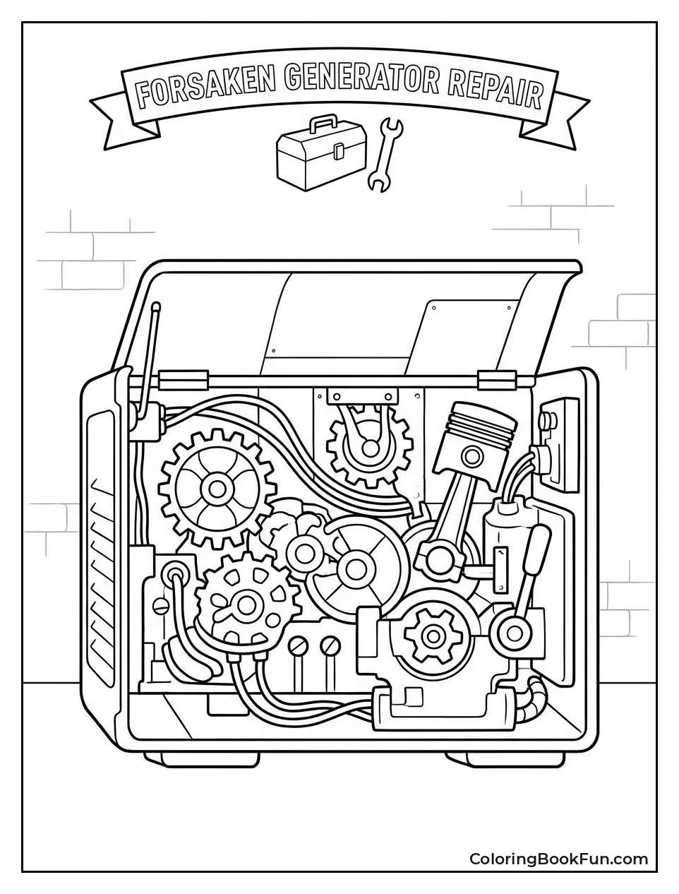 Generator Shows Inner Gears