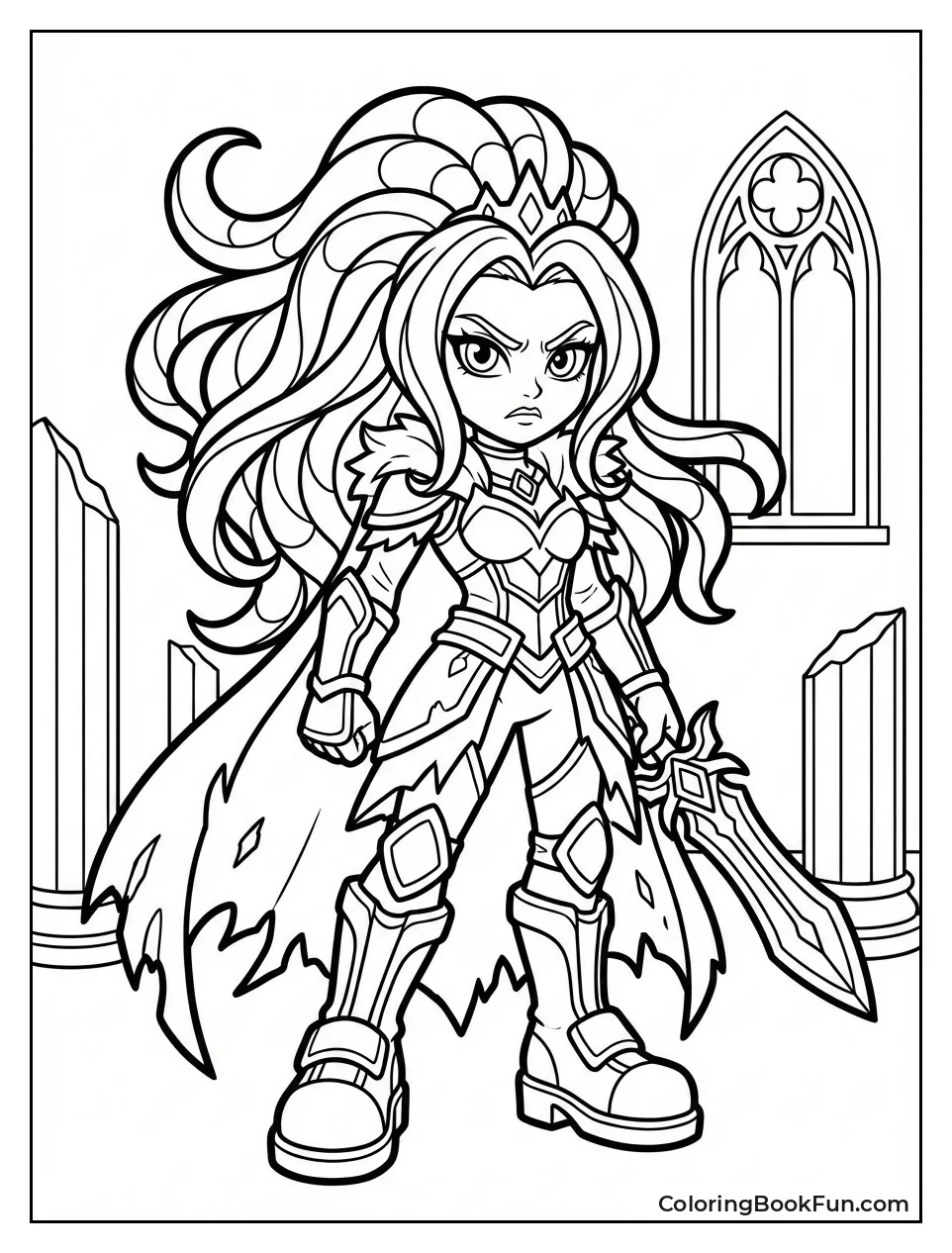 Veeronica Shows Fierce Hair and Outfit