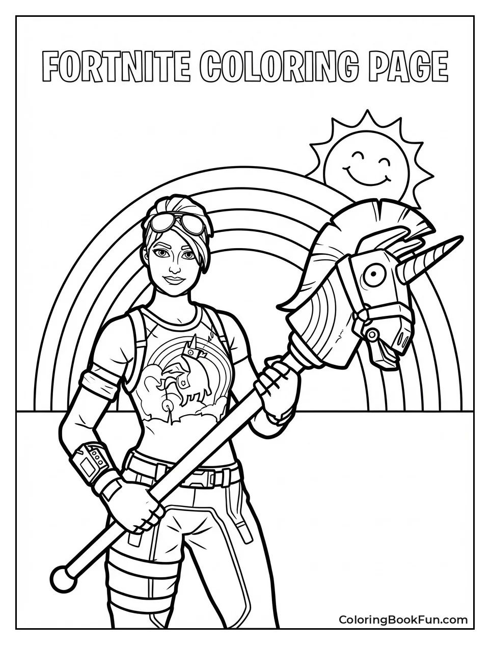 Brite Bomber with Unicorn