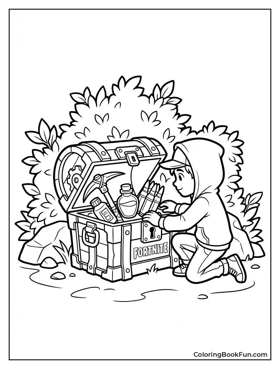 Chest Hides in Bushes