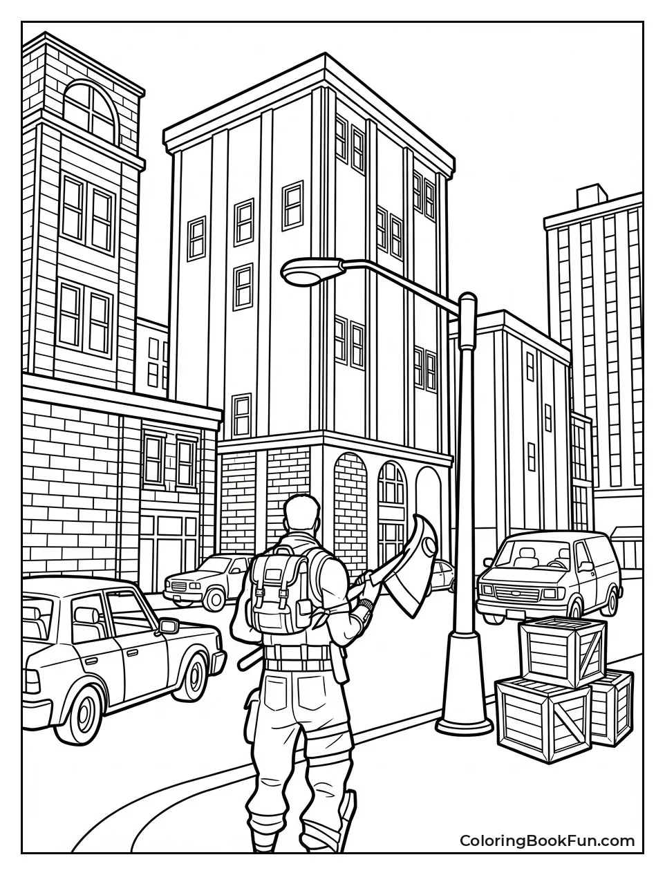 Chaos Fills Tilted Towers